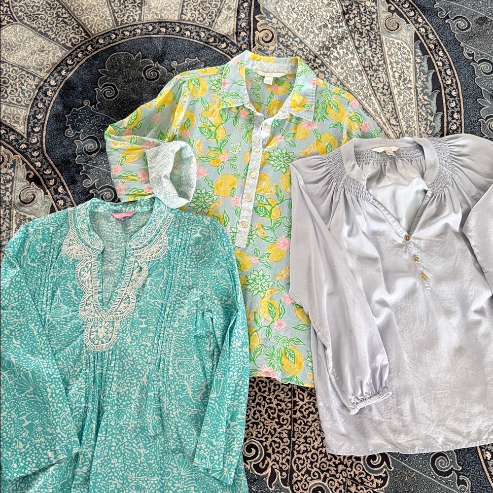 Lilly Pulitzer tops size Large bundle